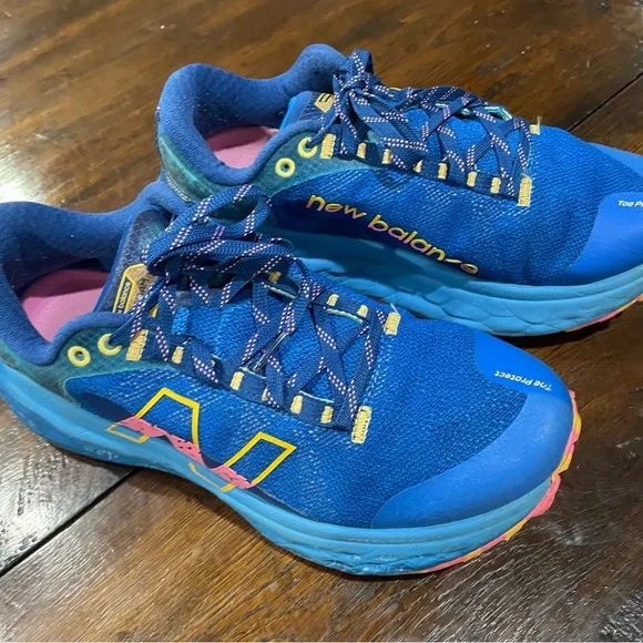 Womens New Balance Fresh Foam More Tr V2 Serene Blue/Vibrant Apricot 10 D Wide - Picture 6 of 10